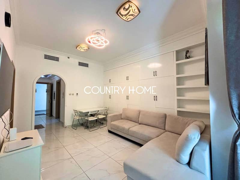 Upgraded 1-BR to 2-BR | Furnished | Maids Room