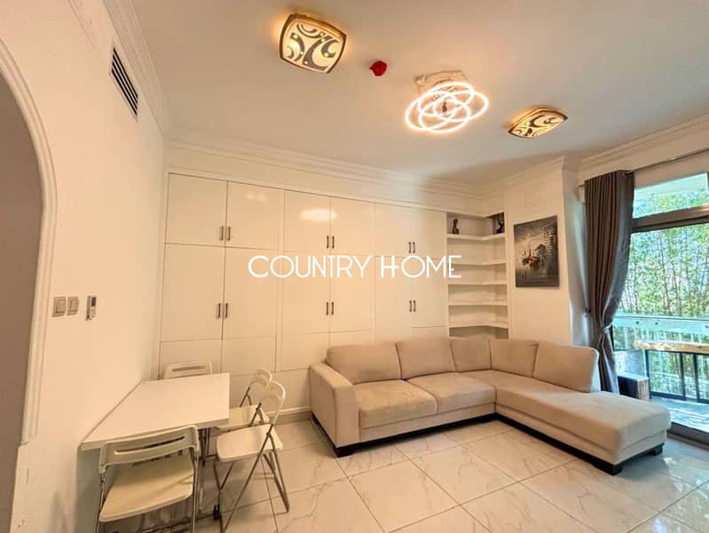 Upgraded 1-BR to 2-BR | Furnished | Maids Room