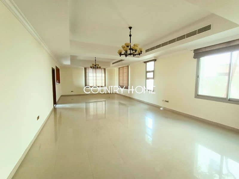 Spacious 5-BR Villa with Study, Private Garden & Close to SZR in Al Manara