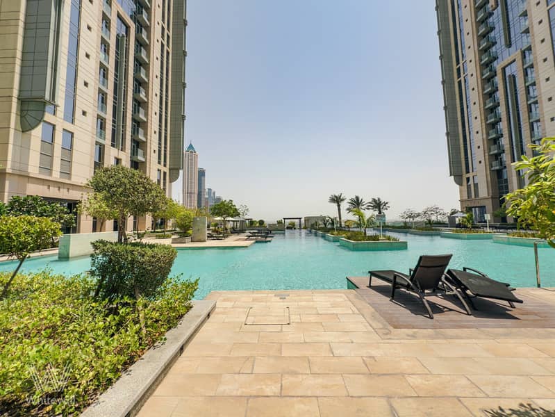 Canal View | High Floor | Furnished | 2 Cheques - Image 19