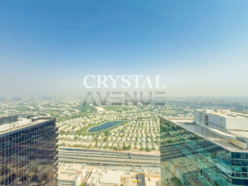 Spacious Three Balconies | High Floor | Golf Course & Meadows View | With Maid’s Room - Image 6