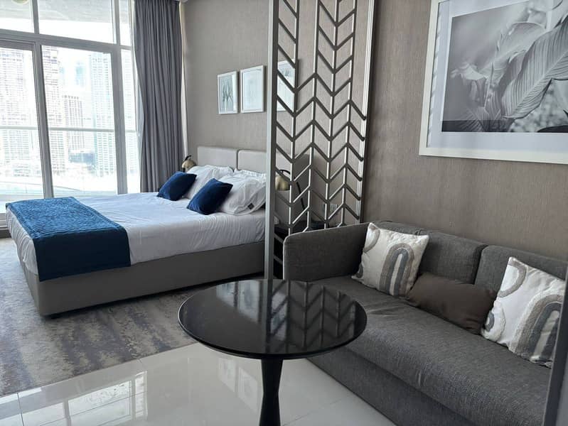 Modern Furnished Studio | Waterfront Living | Ready to Move