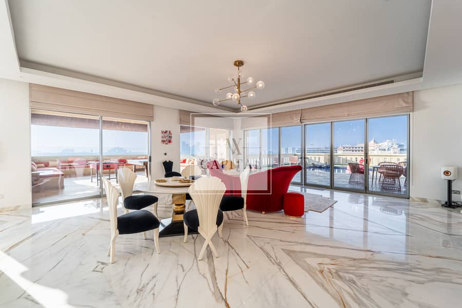 Duplex | Penthouse | Sea Palm View | Private Pool