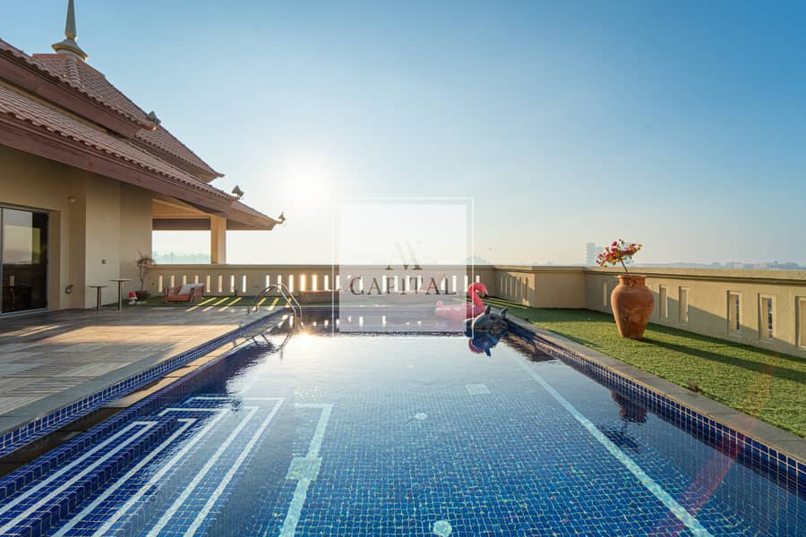 Duplex | Penthouse | Sea Palm View | Private Pool