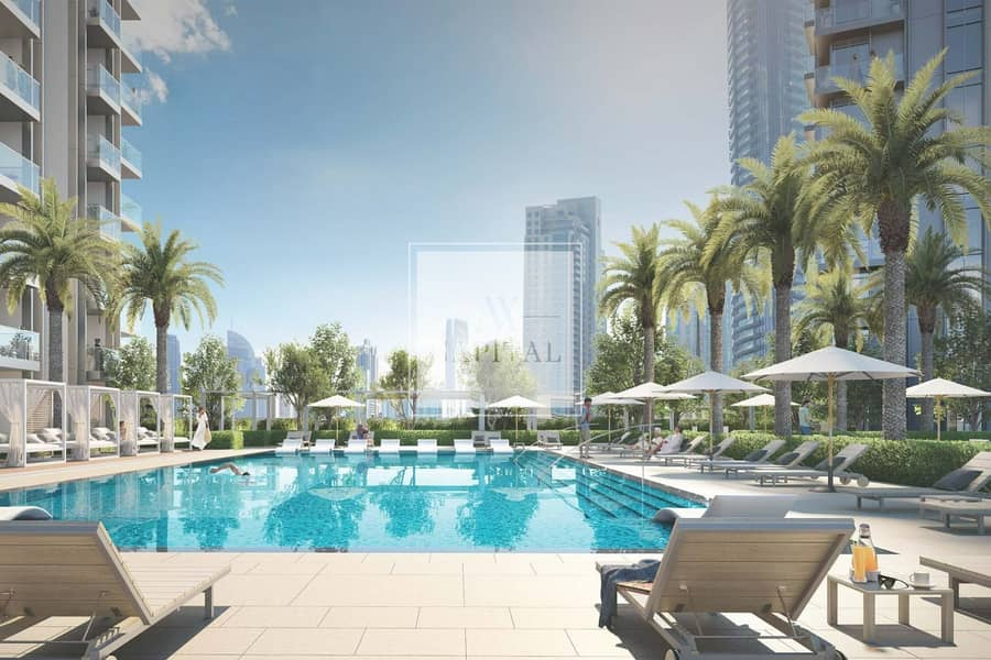Pool view | Green Garden View | 5 star amenities - Image 9