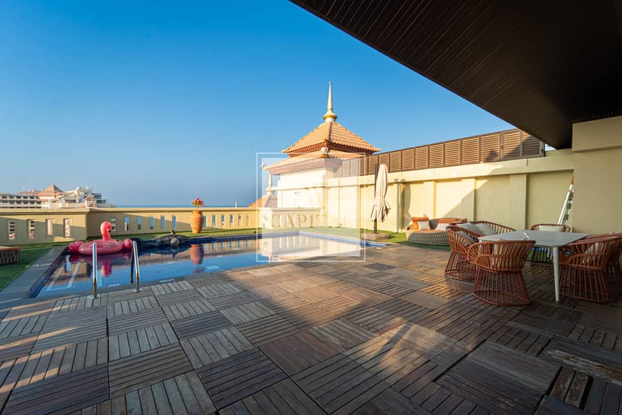 Duplex | Sea View | Palm View | Private Pool - Image 20