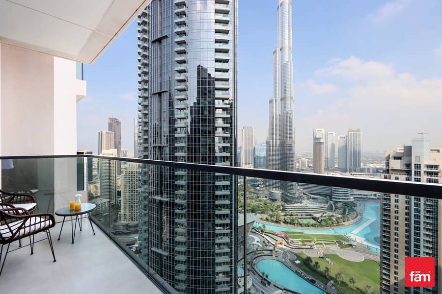 Burj Khalifa View | Flexible cheques | High Floor