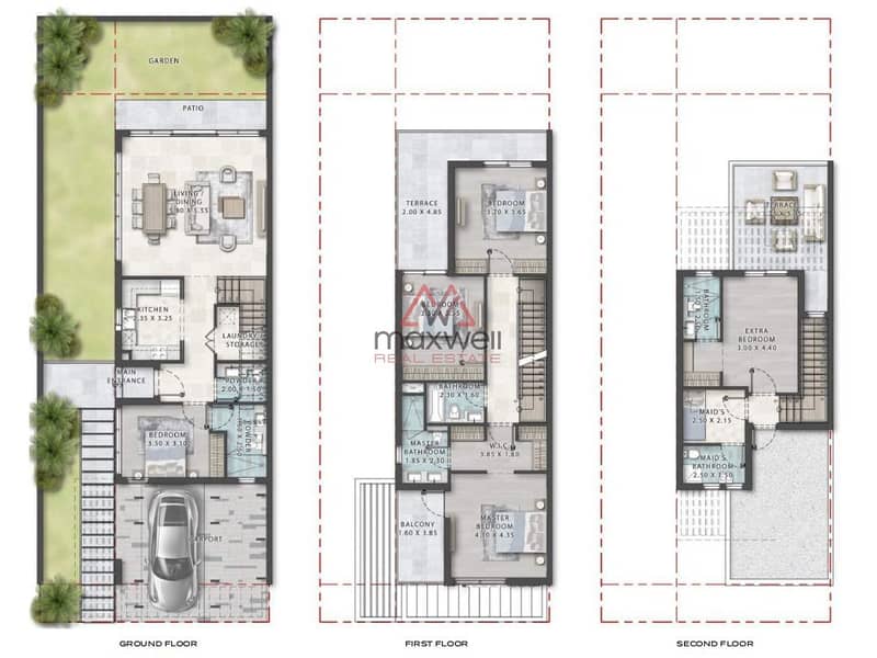 SINGLE ROW | GARDEN / LAGOON VIEW | CORNER PLOT - Image 11