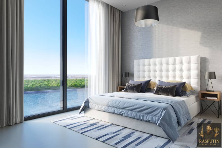 Large Layout 2BR + Maid | Mid Floor | Ras Al Khor & Downtown View