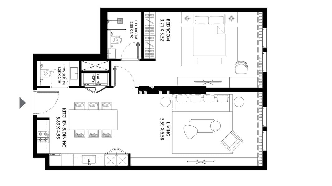 Premium 1-Bedroom | Direct Pool View | Ready Soon - Image 7