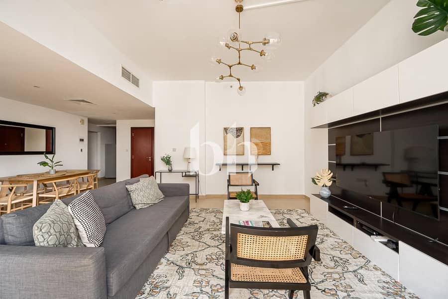 Ready To Move in | Partial Sea View | Furnished