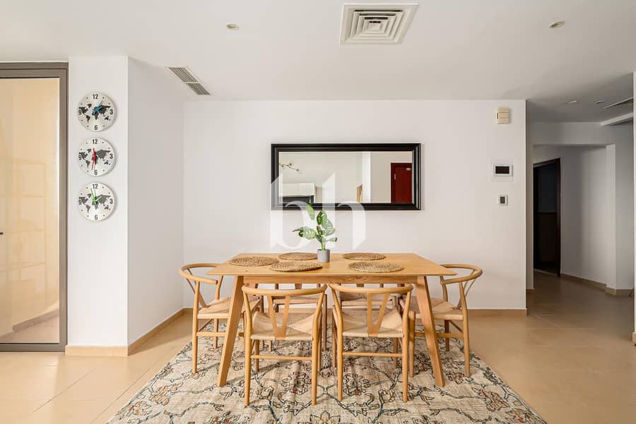 Ready To Move in | Partial Sea View | Furnished