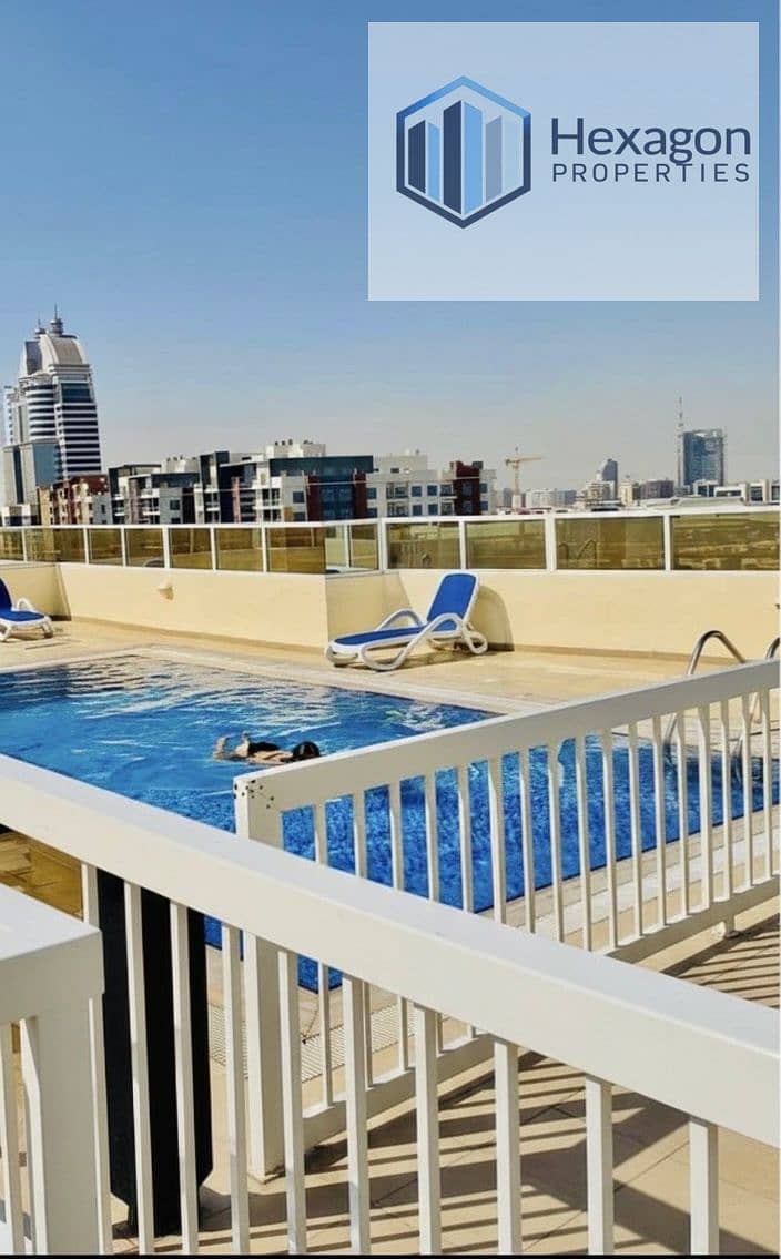 FULLY FURNISHED APARTMENT IN DUBAI SILICON | 2 Bathrooms | Open Kitchen | Balcony