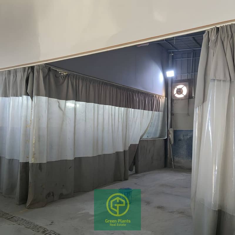 4 Industrial workshop with partition curtains. png