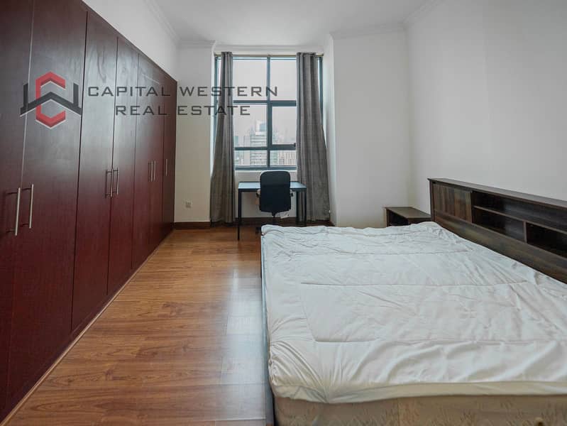 Fully Furnished 1BR | High Floor | Marina View