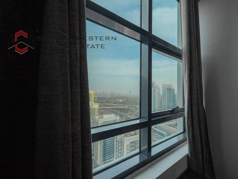 Fully Furnished 1BR | High Floor | Marina View - Image 11