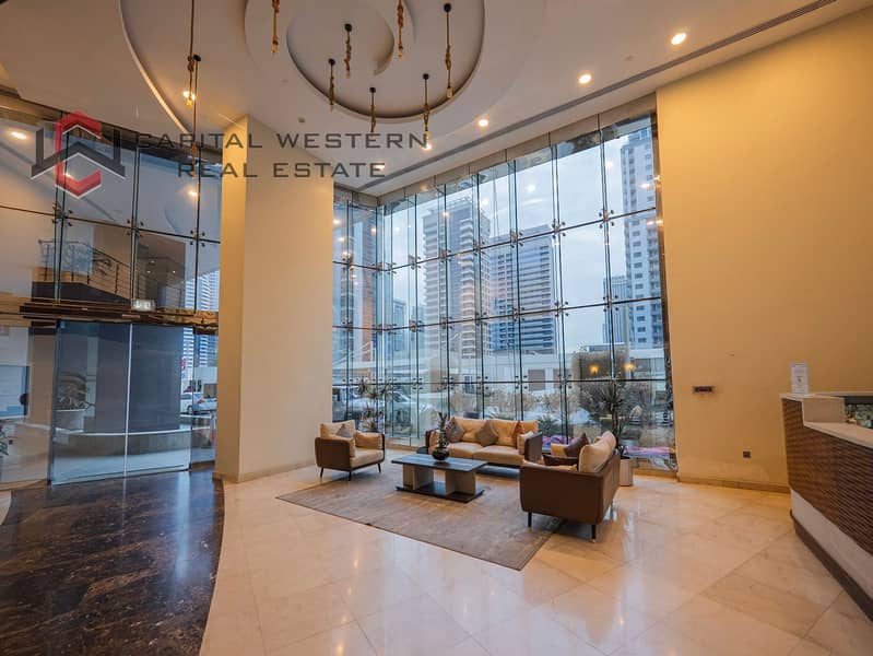 Fully Furnished 1BR | High Floor | Marina View - Image 14