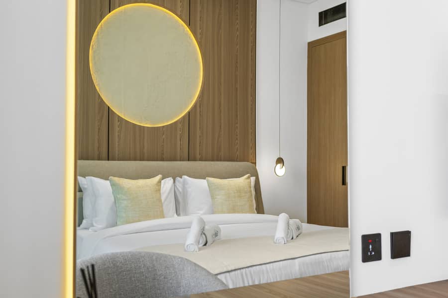 Sleek Minimalist Studio | Binghatti Azure, JVC