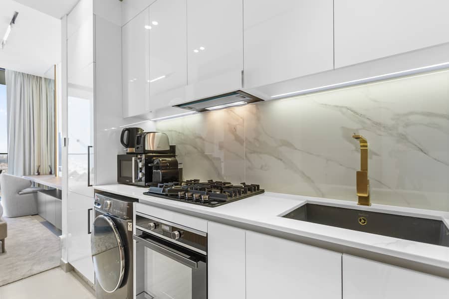 Sleek Minimalist Studio | Binghatti Azure, JVC - Image 7