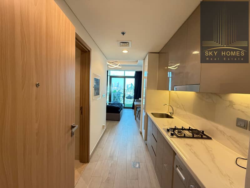 Hot Offer Fully Furnished Studio Available Huge Size Full Open Burj View Rent 60k