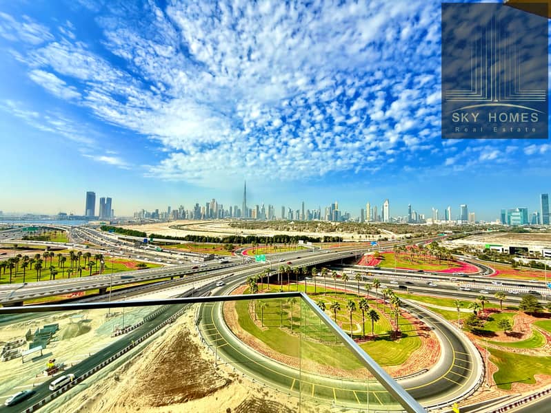 Hot Offer Fully Burj View Huge Size Sami Furnished Like A New Apartment Available Rent 60k 62k