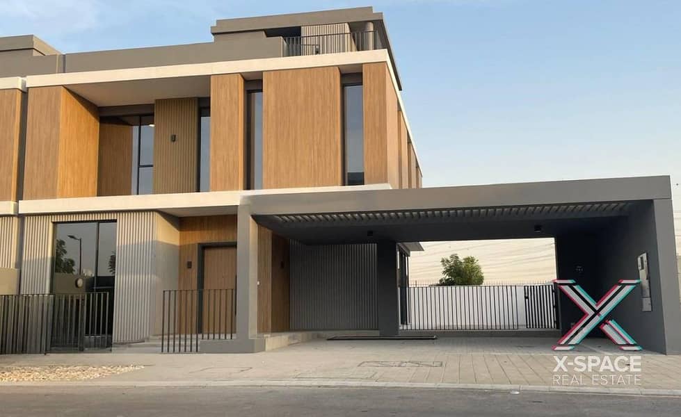 Single Row Brand New with Lush Green Backyard