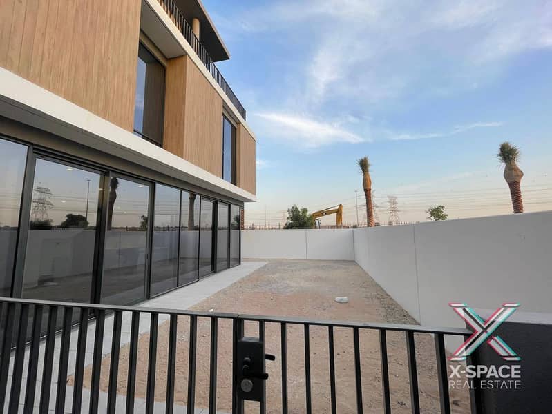 Single Row Brand New with Lush Green Backyard