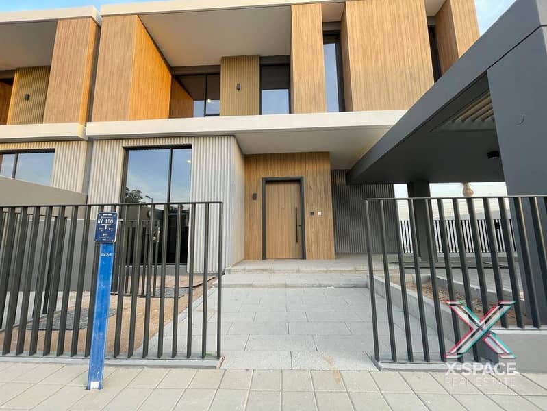 Single Row Brand New with Lush Green Backyard