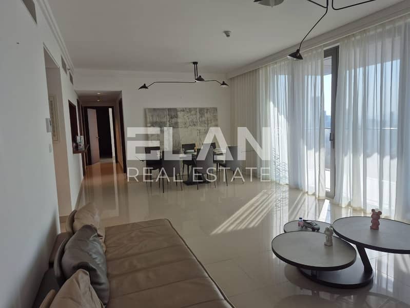 3BR+ Maid | Furnished | Burj Khalifa View | High Floor