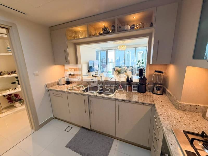 3BR+ Maid | Furnished | Burj Khalifa View | High Floor - Image 11