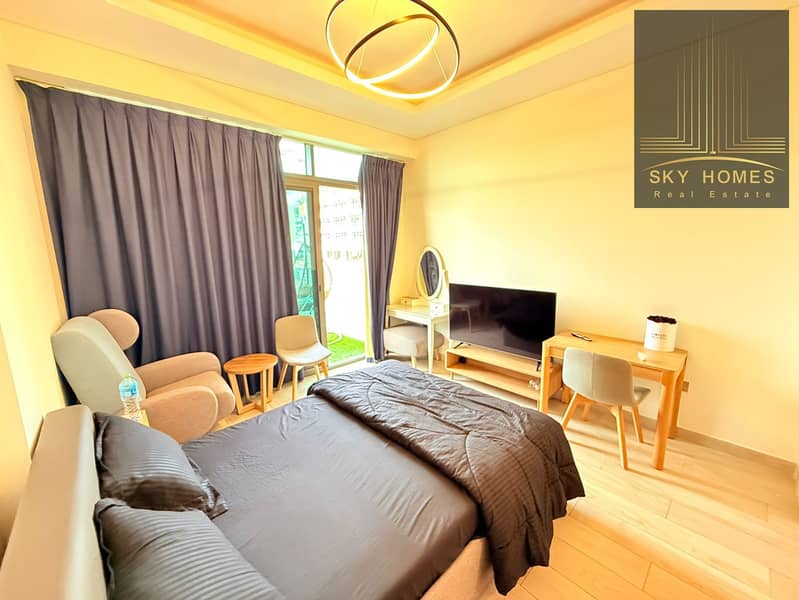 Luxury fully furnished studio Apartment available for rent with burj khalifa View al amenities available just in 62k in 4cheques - Image 6