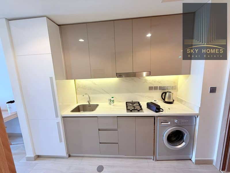 Luxury fully furnished studio Apartment available for rent with burj khalifa View al amenities available just in 62k in 4cheques - Image 11