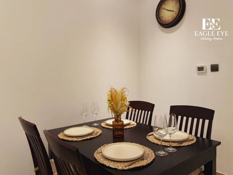 1BR Downtown Dubai - Burj Khalifa View - Near Dubai Mall - Weekly Stay - Eagle Eye Holiday Homes - Image 14