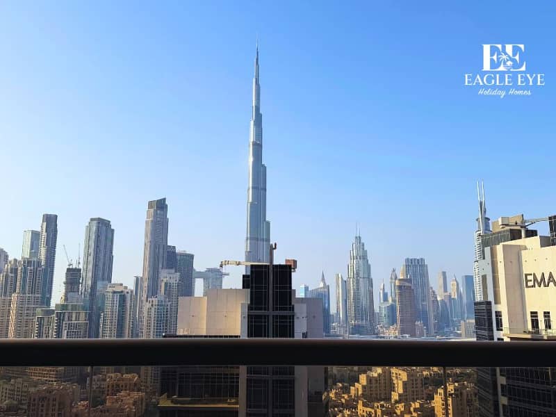 1BR Downtown Dubai - Burj Khalifa View - Near Dubai Mall - Weekly Stay - Eagle Eye Holiday Homes - Image 19