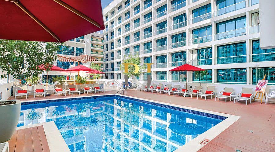 Furnished Studio With Pool View At 82K AED ONLY