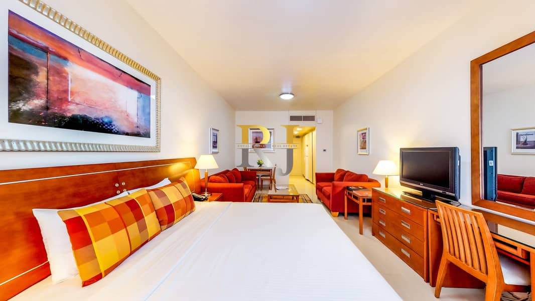 Furnished Studio With Pool View At 82K AED ONLY - Image 7