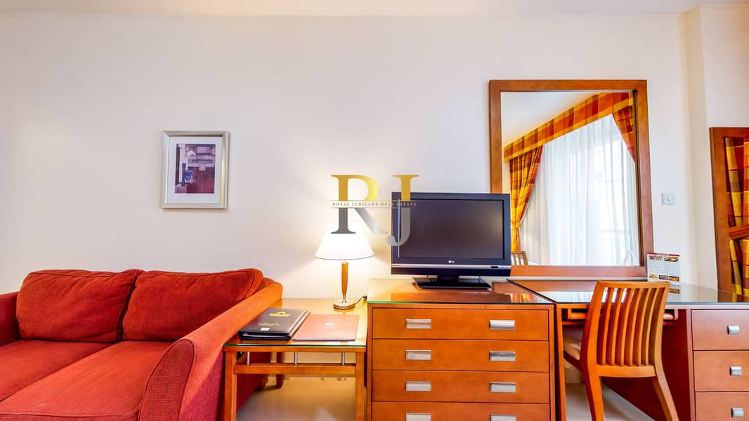 Furnished Studio With Pool View At 82K AED ONLY - Image 13