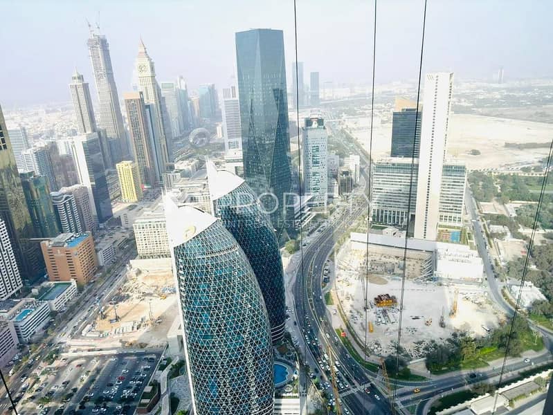 DIFC & Sea View | High Floor | 2 Parking - Image 18