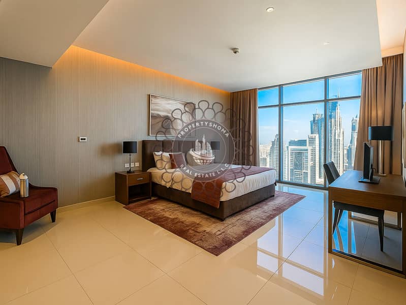 FURNISHED APARTMENT | HIGH FLOOR| RENT 2BR |