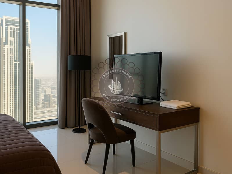 FURNISHED APARTMENT | HIGH FLOOR| RENT 2BR |