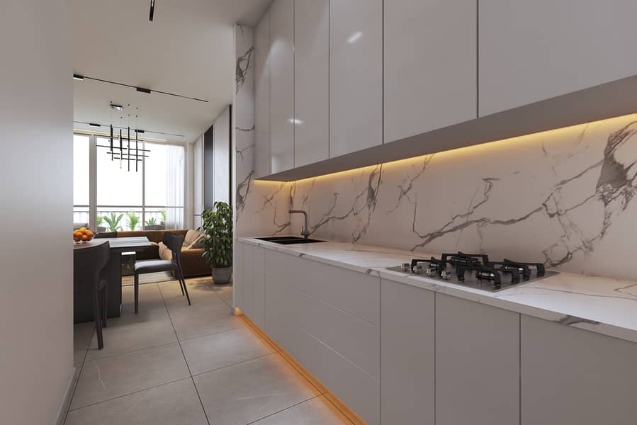 AFTER DISCOUNT 2 BHK PRICE ONLY 2.4 MILLION / PAY 20% NOW AND 1 % EACH MONTH TILL HAND OVER 2029/BALANCE 50 % PAY WITH IN 42 MONTHS AFTER GETTING KEY.