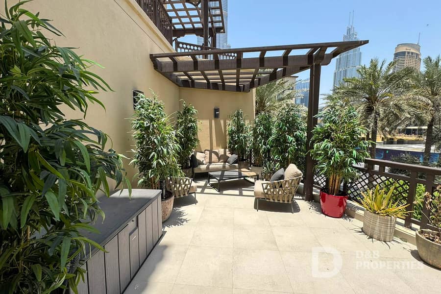 Full Burj Khalifa | Upgraded | Vacant | Terrace - Image 19