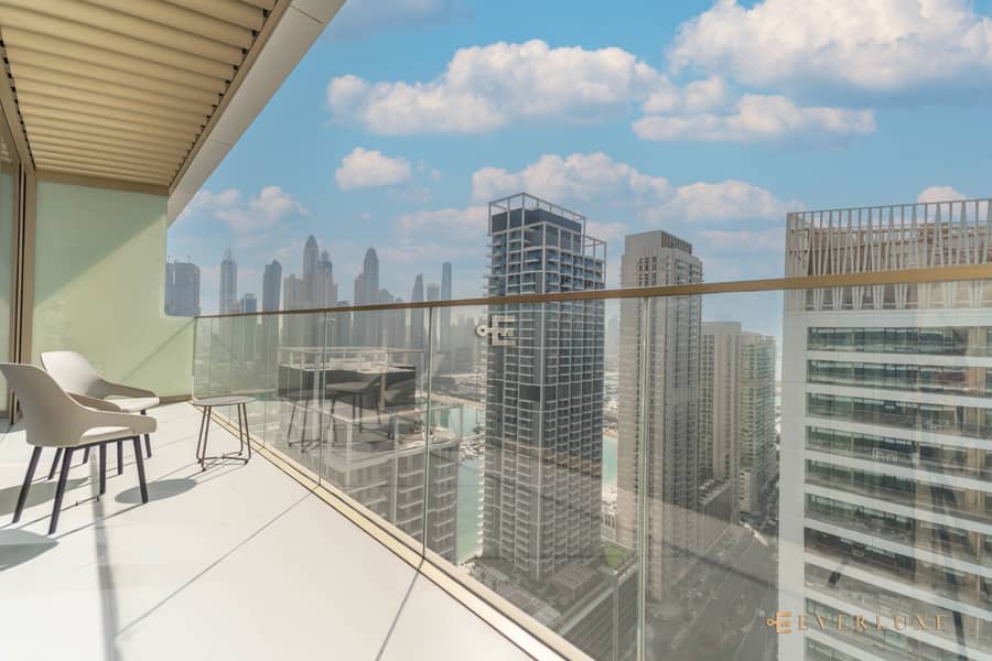 Warm Minimalist Waterfront Residence with Sea & Palm Jumeirah Views - Image 23