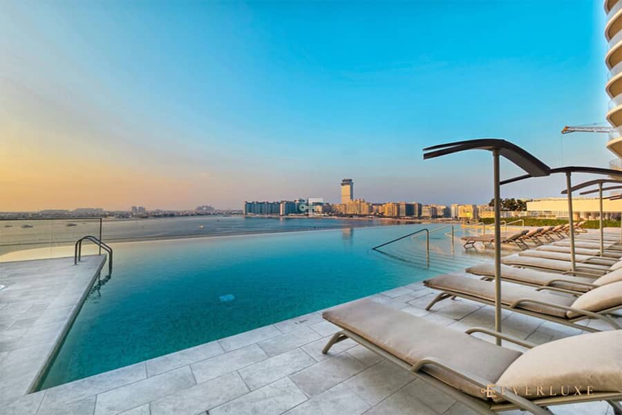 Warm Minimalist Waterfront Residence with Sea & Palm Jumeirah Views - Image 29