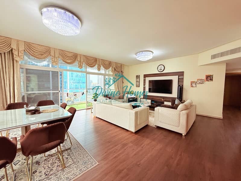 Upgraded Spacious 2 Bedrooms + Maids Room | Vacant