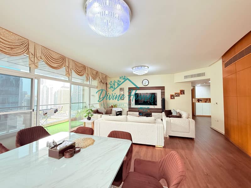 Upgraded Spacious 2 Bedrooms + Maids Room | Vacant