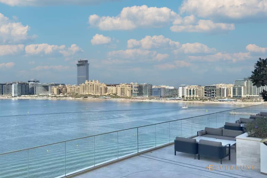 Warm Minimalist Waterfront Residence with Sea & Palm Jumeirah Views - Image 35