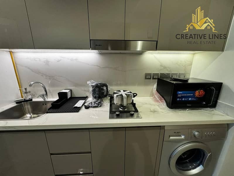 Prime Location | Fully Furnished Studio | Farhad Azizi