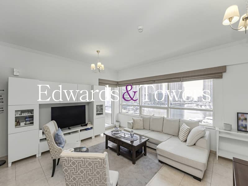 Fully Furnished | Marina view | Available End Dec.