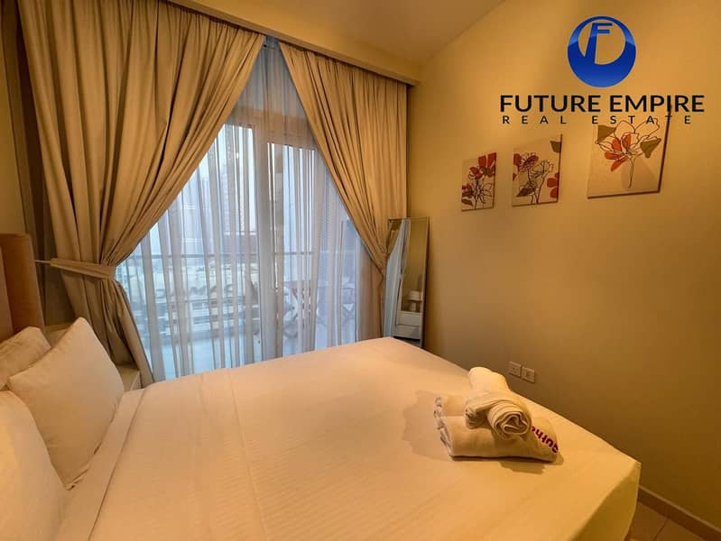 Elegant Furnished 1bhk |High Floor Burj View